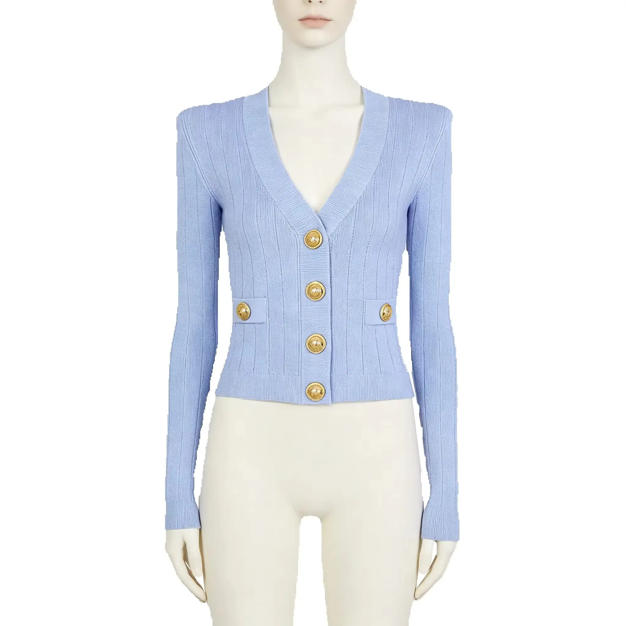 Spring Summer New Elegant Temperament Cardigan - Women's High-End Fashion Classic Commuting Long Sleeve Knitted Sweater Top
Spring Summer New Elegant Temperament Cardigan - Women's High-End Fashion Classic Commuting Long Sleeve Knitted Sweater Top