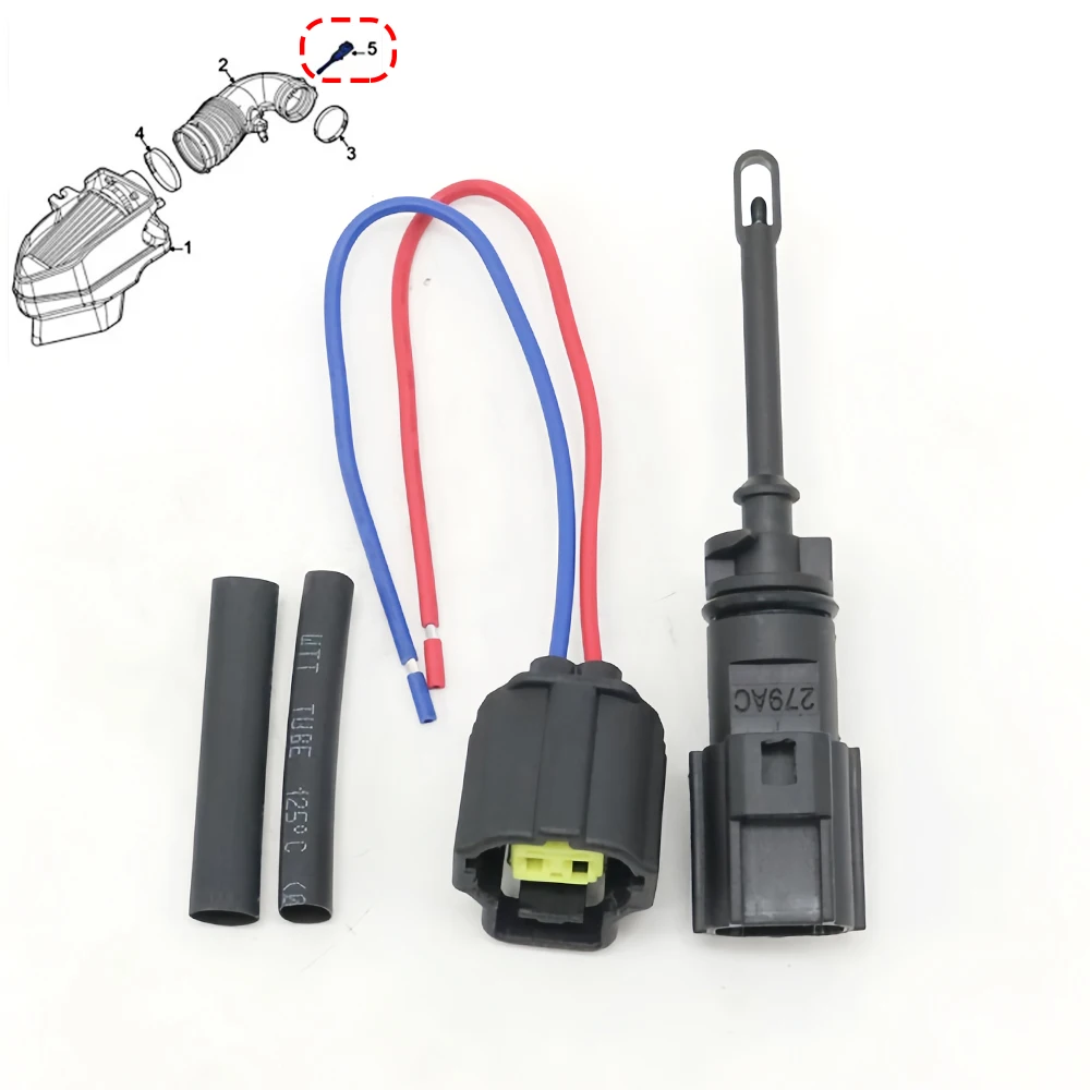 Intake Air Temperature Sensor For Fiat 500X For Jeep Grand Cherokee WK2 Renegade B1 BU Compass For Dodge Ram DJ Challenger LA LC
Intake Air Temperature Sensor For Fiat 500X For Jeep Grand Cherokee WK2 Renegade B1 BU Compass For Dodge Ram DJ Challenger LA LC