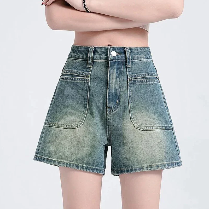 Summer Women Korean Casual Jeans Pants Female Baggy Designer Short Jeans Lady Classic Thin High Waisted Denim Shorts Size S-XL
Summer Women Korean Casual Jeans Pants Female Baggy Designer Short Jeans Lady Classic Thin High Waisted Denim Shorts Size S-XL