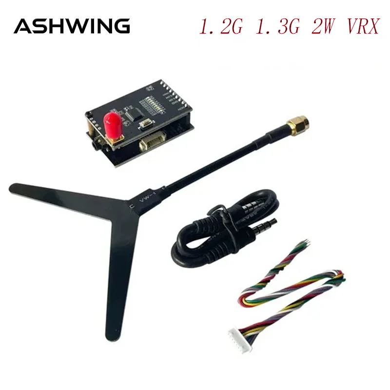 ASHWING 1.2G 1.3G FPV VRX 9 Channels FPV Video Receiver with AV Out for RC Drone Goggles Monitor FPV Goggles
ASHWING 1.2G 1.3G FPV VRX 9 Channels FPV Video Receiver with AV Out for RC Drone Goggles Monitor FPV Goggles