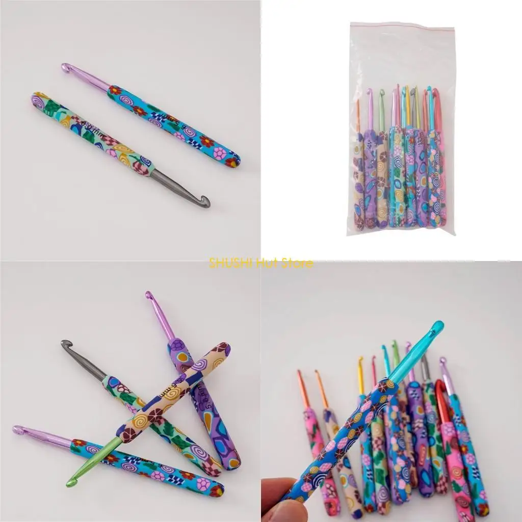 12 шт., набор крючков 2,0 мм-8,0 мм, красочные вязальные спицы, эргономичные иглы для вязания крючком, аксессуары для вязания
12 шт., набор крючков 2,0 мм-8,0 мм, красочные вязальные спицы, эргономичные иглы для вязания крючком, аксессуары для вязания