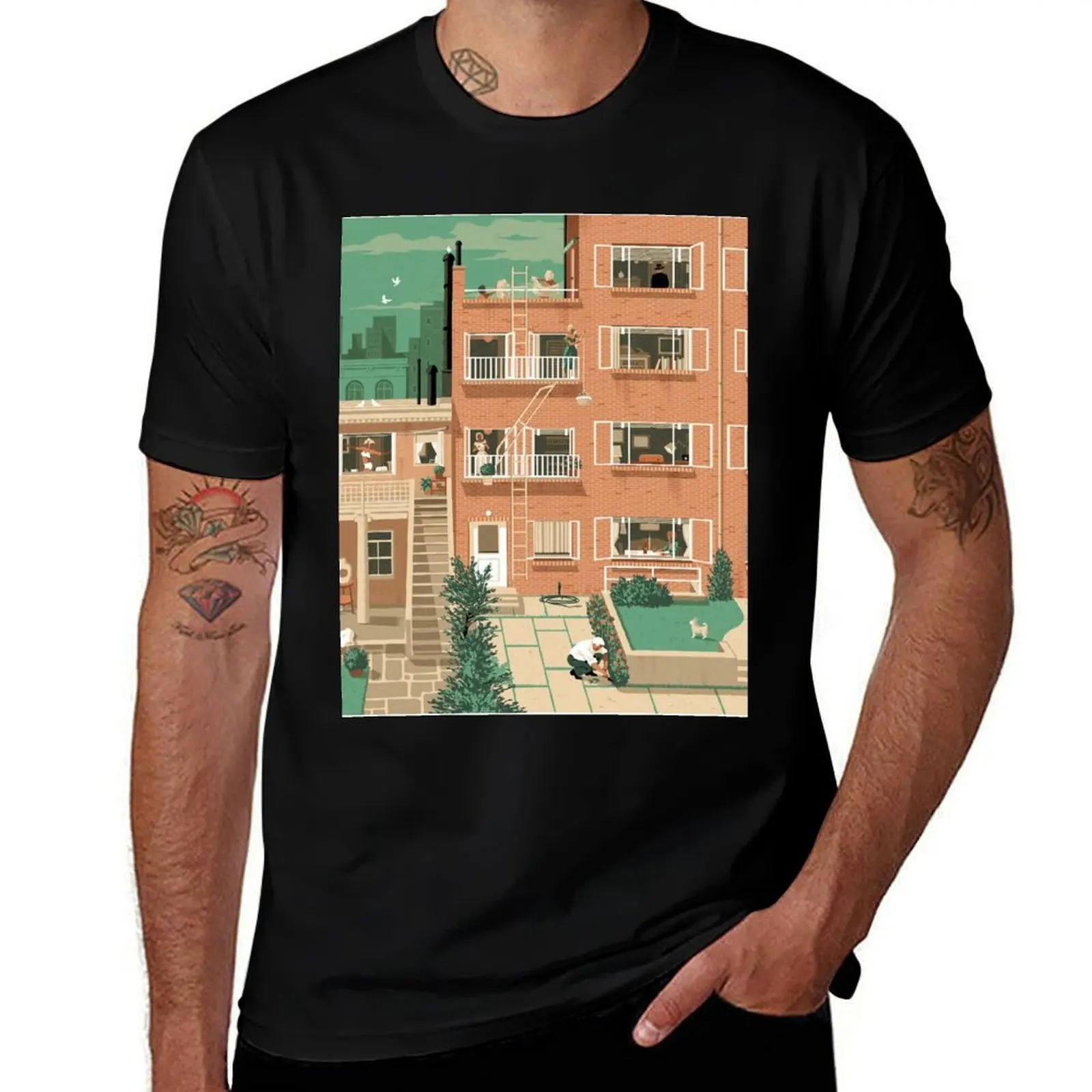 Travel Posters - Hitchcock's Rear Window - Greenwitch Village New York T-Shirt man t shirt graphic t shirts for man graphic cars
Travel Posters - Hitchcock's Rear Window - Greenwitch Village New York T-Shirt man t shirt graphic t shirts for man graphic cars