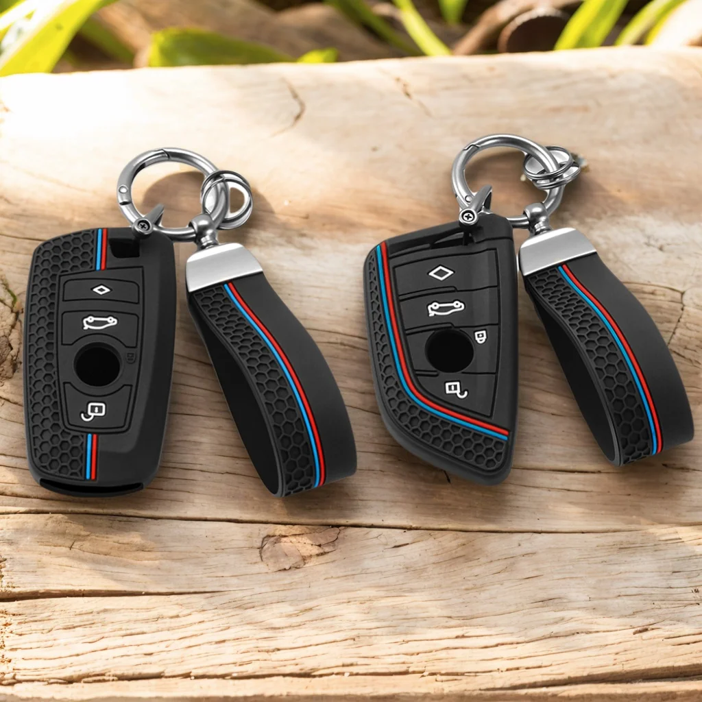 Silicone Car Remote Key Case Cover Shell Fob For BMW X1 X3 X4 X5 X6 F15 F16 G30 3 5 7 Series G11 F48 Accessories Keychain
Silicone Car Remote Key Case Cover Shell Fob For BMW X1 X3 X4 X5 X6 F15 F16 G30 3 5 7 Series G11 F48 Accessories Keychain