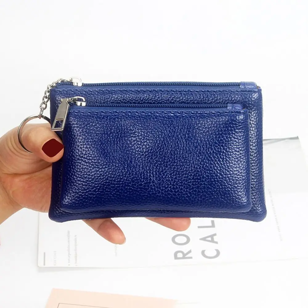 Fashion PU Leather Slim Wallet Lychee Pattern Zipper Credit Card Holder Multifunctional Solid Color Coin Purse 
Fashion PU Leather Slim Wallet Lychee Pattern Zipper Credit Card Holder Multifunctional Solid Color Coin Purse