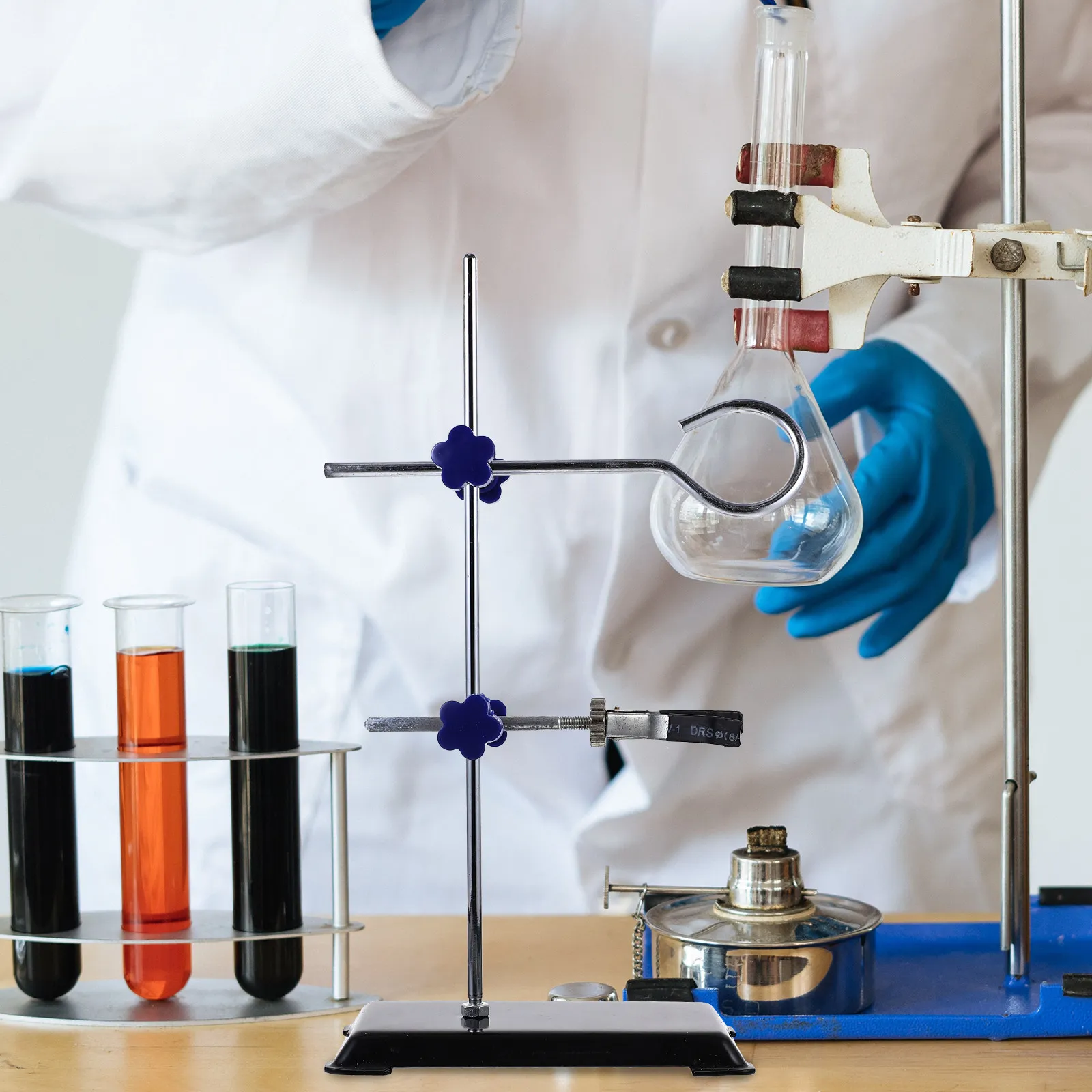 Portable Mini Iron Stand Support Stands Platform For Laboratory Retort Stand Equipment Durable Base Experiment Supplies Holder
Portable Mini Iron Stand Support Stands Platform For Laboratory Retort Stand Equipment Durable Base Experiment Supplies Holder