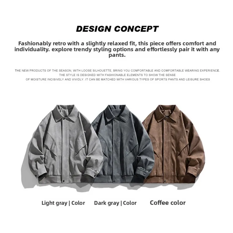 Men's Outdoor Handsome and Trendy Versatile Jacket for Spring and Autumn Outdoor Sports and Leisure Windproof and Warm Jacket
Men's Outdoor Handsome and Trendy Versatile Jacket for Spring and Autumn Outdoor Sports and Leisure Windproof and Warm Jacket