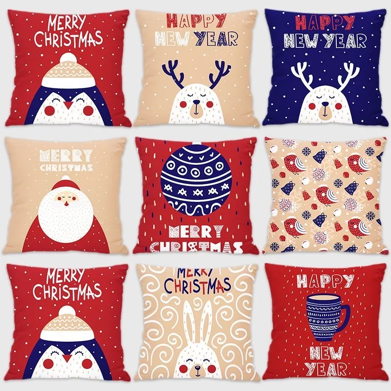 Christmas Day Pillowcase, Living Room Sofa Cushion Cover, Bedroom Bed, Car Pillow Cover, Home Decoration
Christmas Day Pillowcase, Living Room Sofa Cushion Cover, Bedroom Bed, Car Pillow Cover, Home Decoration