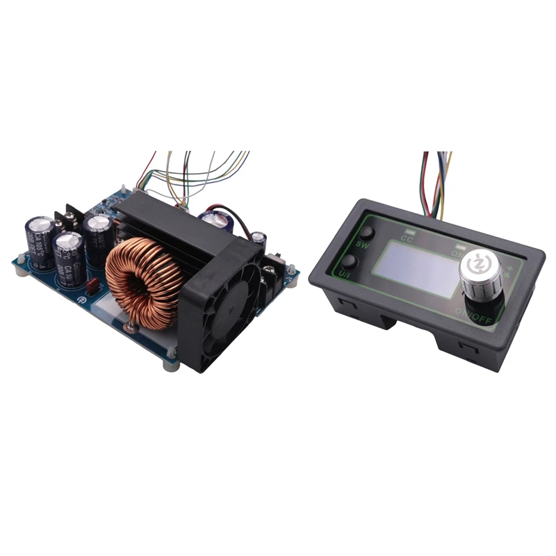 T23C WZ5020L 20A 1000W DC DC Buck Converter CC CV Step-Down Power Module Adjustable Voltage Regulated Power Supply
T23C WZ5020L 20A 1000W DC DC Buck Converter CC CV Step-Down Power Module Adjustable Voltage Regulated Power Supply