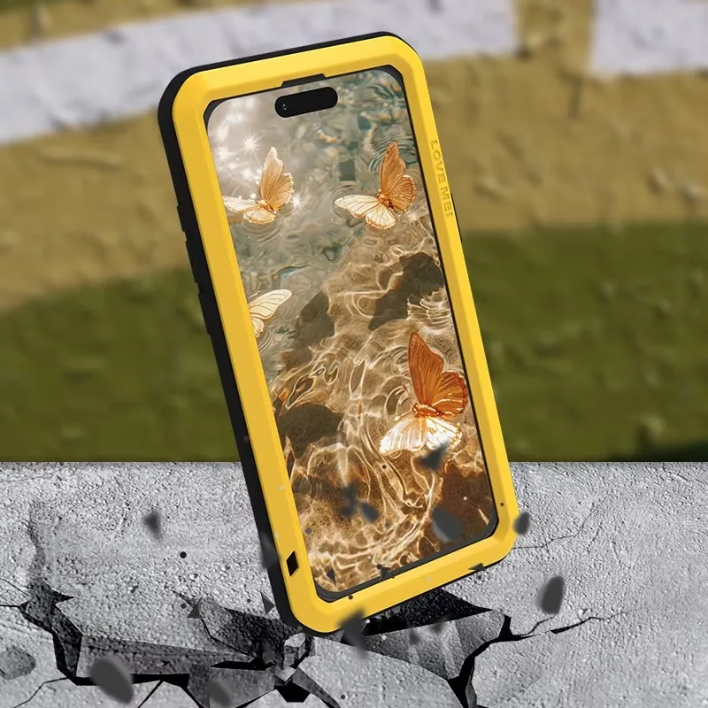 LOVE MEI Full Body Luxury Phone case for Iphone 17 Pro Max 16 15 14 13 12 11 Military Grade Metal Silicone Protective Shockproof
LOVE MEI Full Body Luxury Phone case for Iphone 17 Pro Max 16 15 14 13 12 11 Military Grade Metal Silicone Protective Shockproof