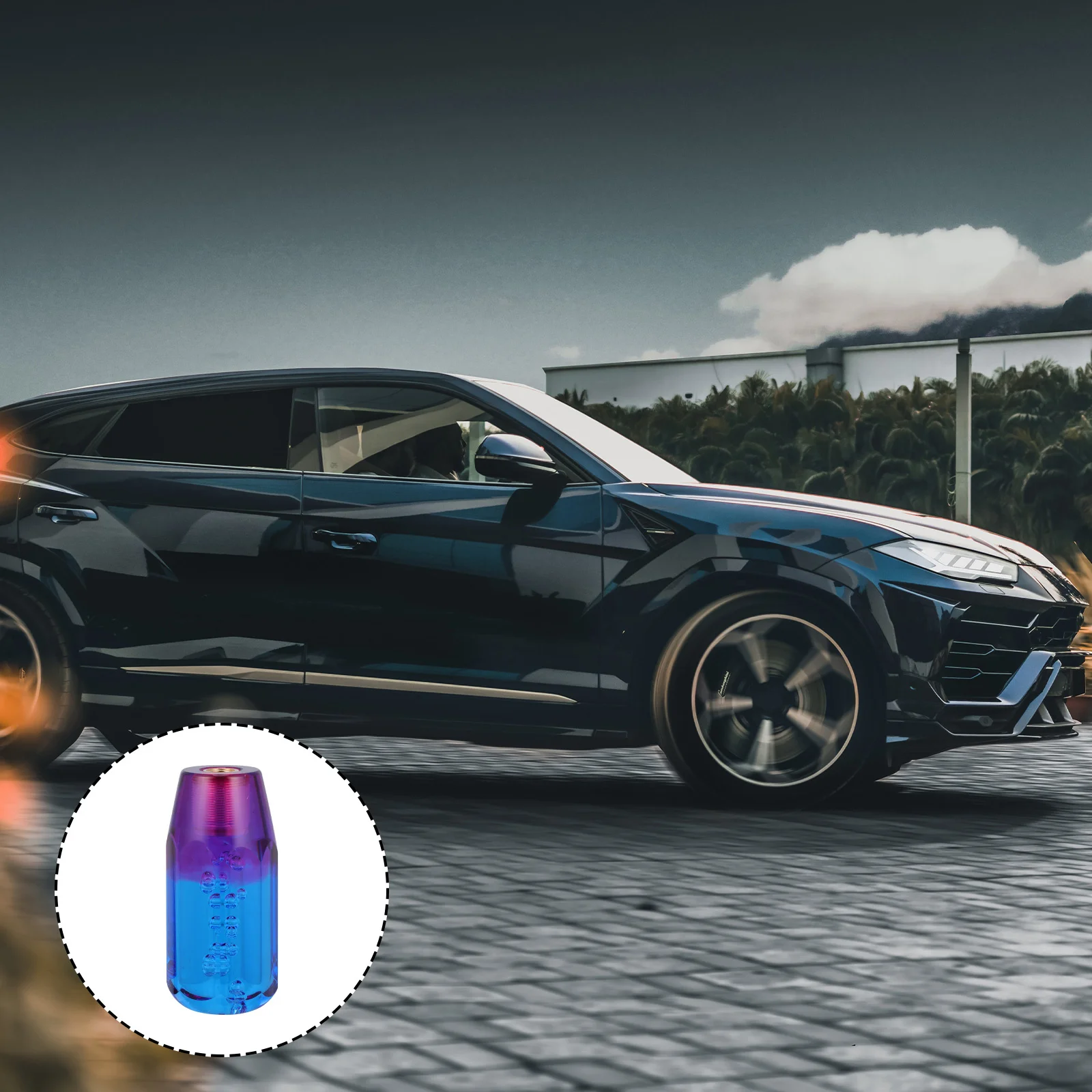 1Pcs Crystal Ball Car Gear Knob Blue Purple Ergonomic Design Sturdy Pmma Material Easy Install No Modification Required for Most
1Pcs Crystal Ball Car Gear Knob Blue Purple Ergonomic Design Sturdy Pmma Material Easy Install No Modification Required for Most