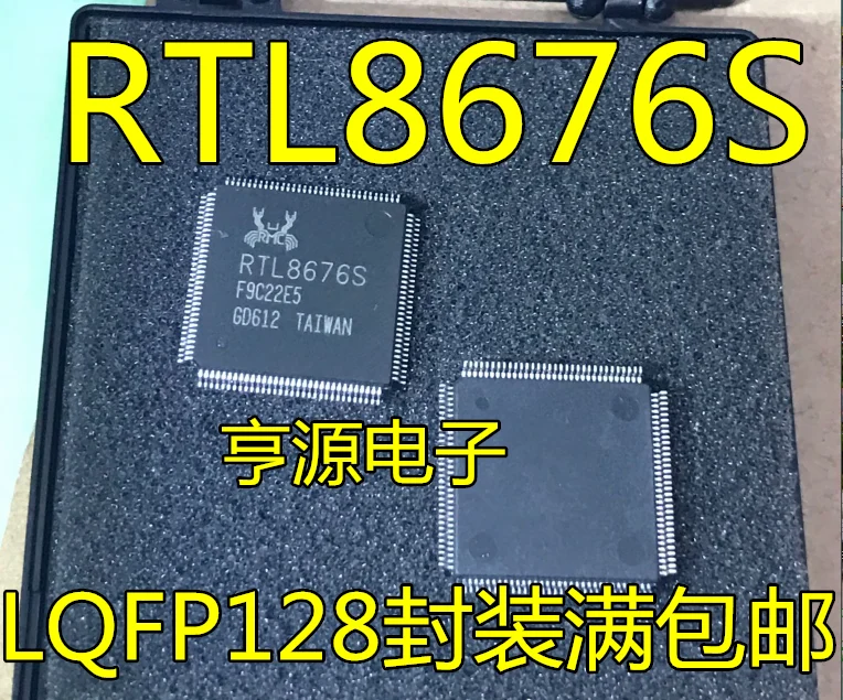 10 шт. оригинальные новые RTL8676 RTL8676S LQFP128 
10 шт. оригинальные новые RTL8676 RTL8676S LQFP128