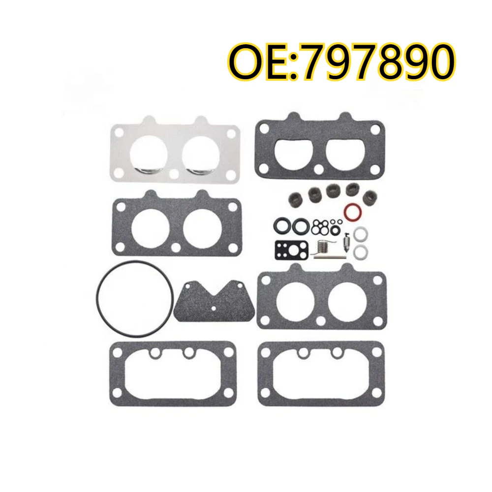 High quality New For 797890 Vaporizer overhaul gasket kit suitable for Briggs&Stratton
High quality New For 797890 Vaporizer overhaul gasket kit suitable for Briggs&Stratton