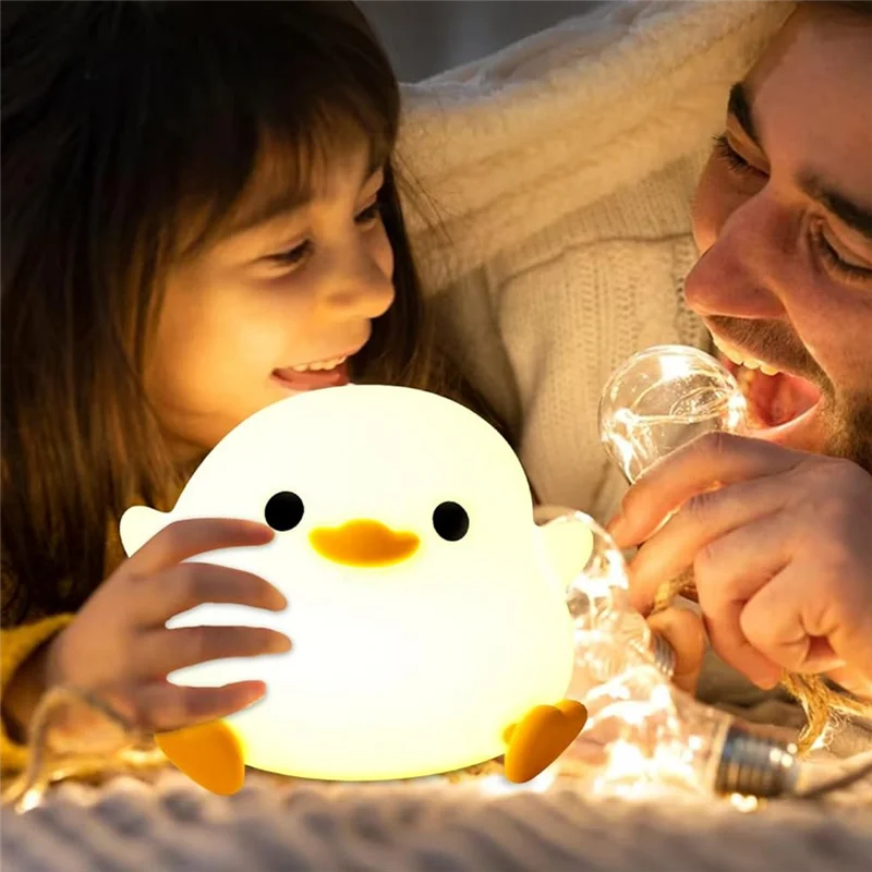 LICE-Duck Night Light, Cute Duck Gifts For Girl, Duck Lamp Gifts Bedside Lamp For Nursery, Touch Control, Portable Dimmable Dura
LICE-Duck Night Light, Cute Duck Gifts For Girl, Duck Lamp Gifts Bedside Lamp For Nursery, Touch Control, Portable Dimmable Dura