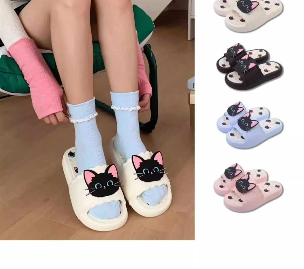 Fanceey Summer Cartoon Girls SlippersTrendy Women'sandals Cool Anti Slip EVA Couple Shoes Gifts Bath Beach Flat Sandals
Fanceey Summer Cartoon Girls SlippersTrendy Women'sandals Cool Anti Slip EVA Couple Shoes Gifts Bath Beach Flat Sandals