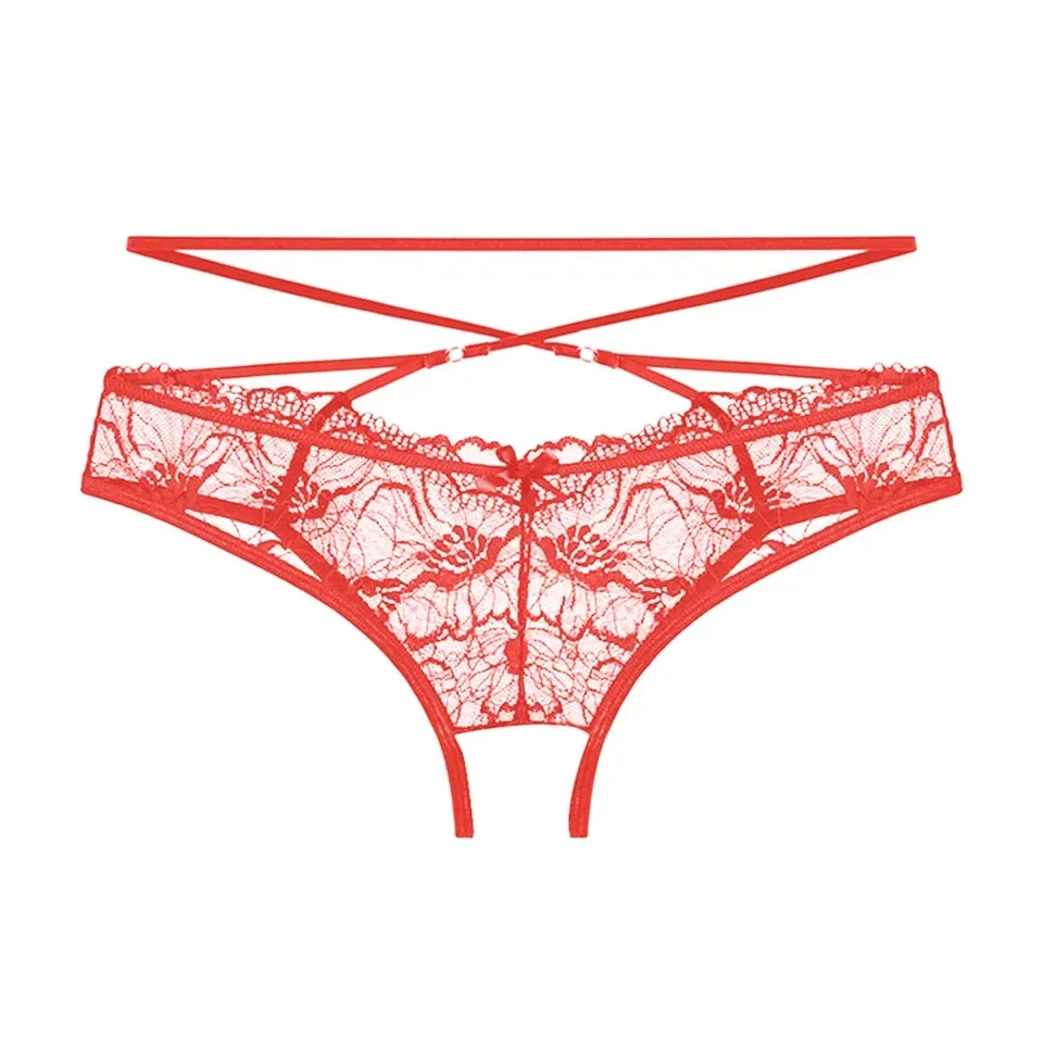 Ladies Sexy Underwear Lacing Hollow Out Lingerie Open Crotch Panties T-Back Lingerie G-String Transparent Briefs For Women
Ladies Sexy Underwear Lacing Hollow Out Lingerie Open Crotch Panties T-Back Lingerie G-String Transparent Briefs For Women