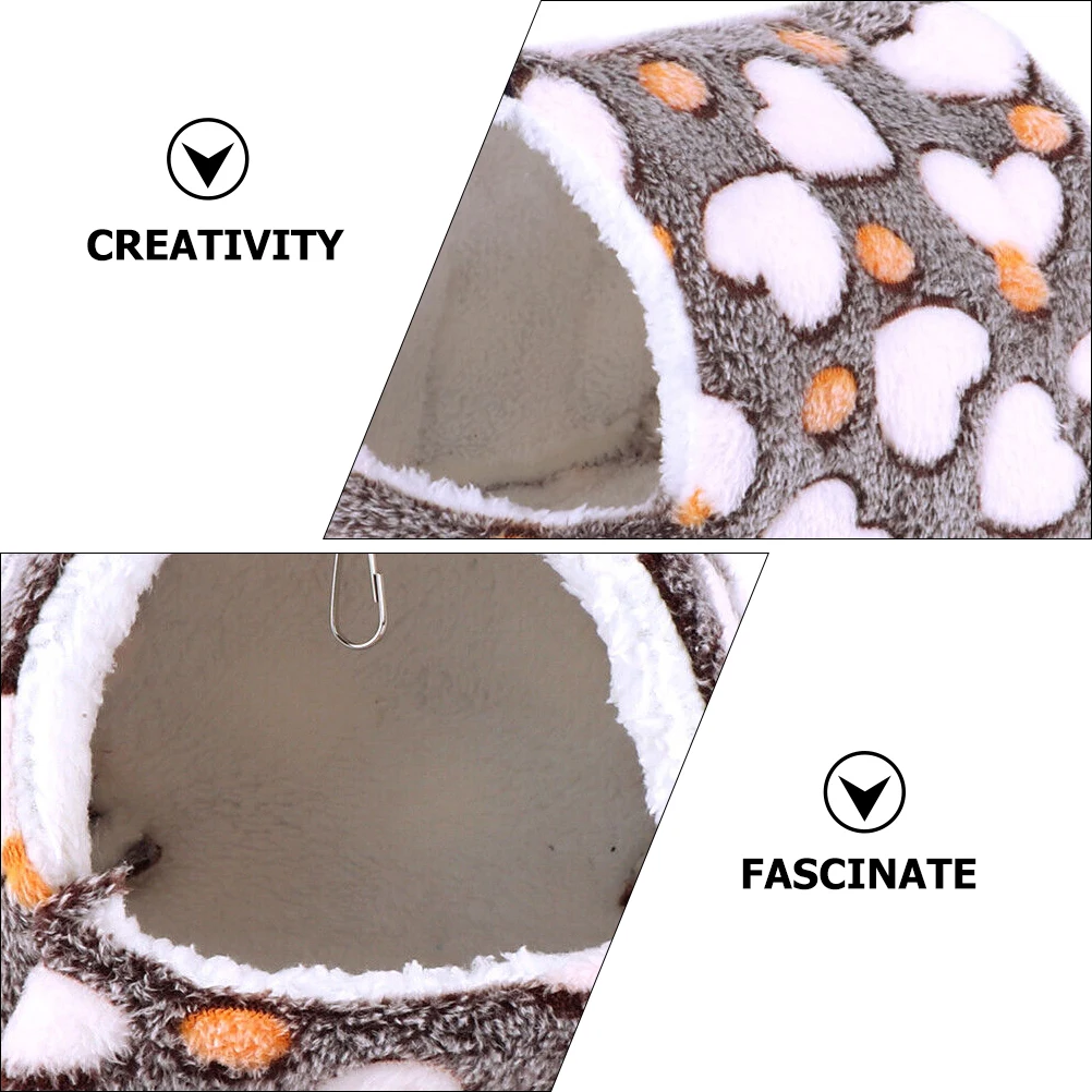 Hamster Hanging Hammock Bed Soft Flannel Cotton Warm Safe Reusable Guinea Pig Rat Small Pets House Cozy Nest Pet Supplies
Hamster Hanging Hammock Bed Soft Flannel Cotton Warm Safe Reusable Guinea Pig Rat Small Pets House Cozy Nest Pet Supplies