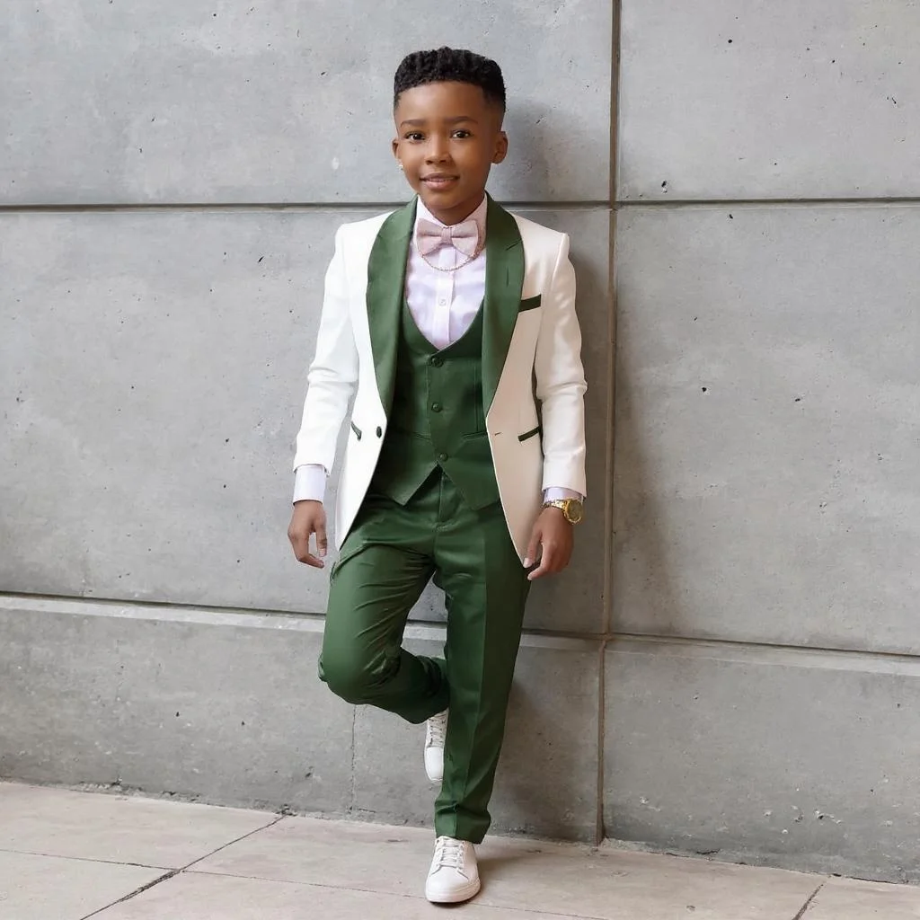 Formal Suits for Boy 2-16 Years Old Child Wedding Banquet Flower Kids Tuxedo Elegant Jacket Vest with Pants School Party 3 Pcs
Formal Suits for Boy 2-16 Years Old Child Wedding Banquet Flower Kids Tuxedo Elegant Jacket Vest with Pants School Party 3 Pcs