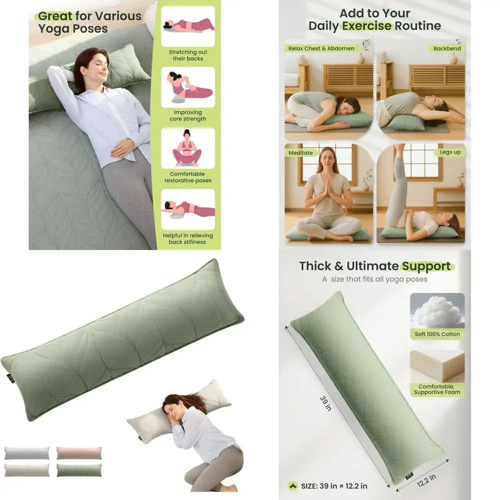 Зеленая подушка для поясничной поддержки размером 39x12,2 с хлопковым чехлом для спальни, дивана и скамейки
Зеленая подушка для поясничной поддержки размером 39x12,2 с хлопковым чехлом для спальни, дивана и скамейки