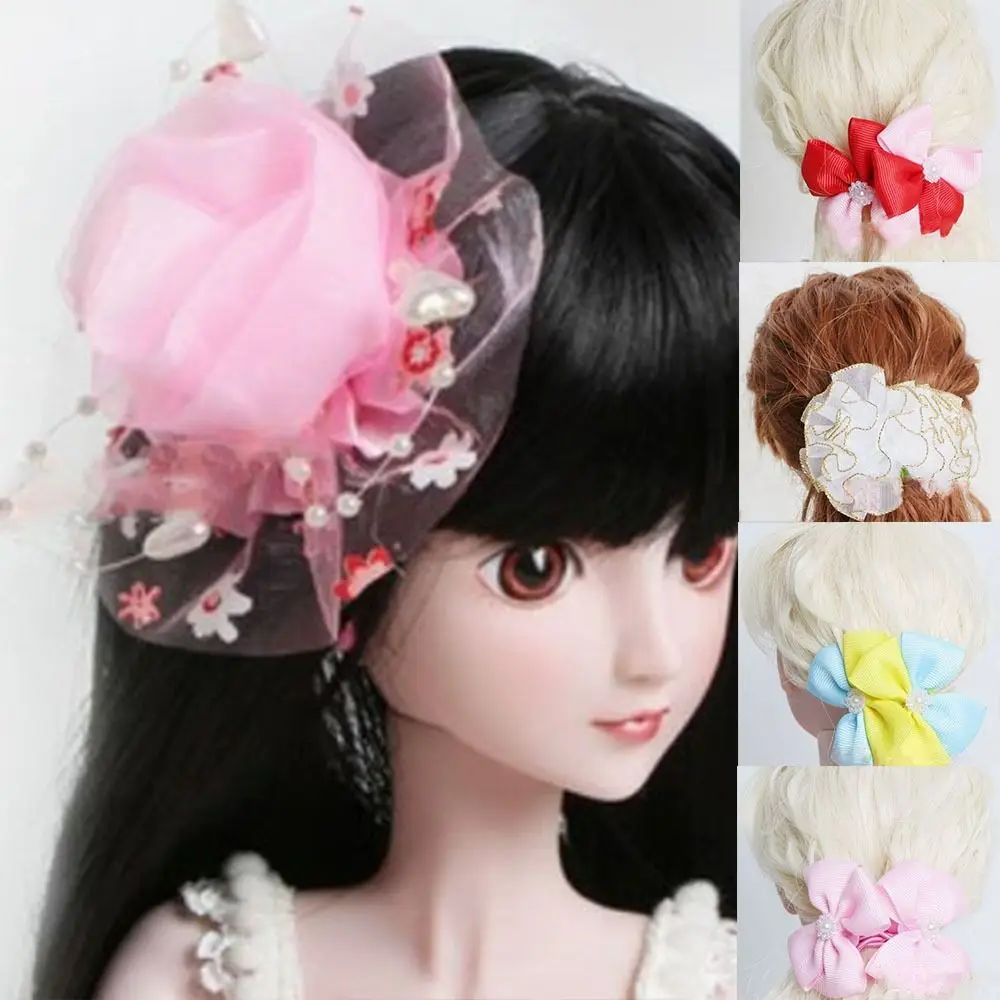Handmake Doll Mini Headwear Multi-Styles Fashion Doll Bows Headdress DIY Hair Accessories for 1/3 1/6 BJD 30/60cm Doll
Handmake Doll Mini Headwear Multi-Styles Fashion Doll Bows Headdress DIY Hair Accessories for 1/3 1/6 BJD 30/60cm Doll