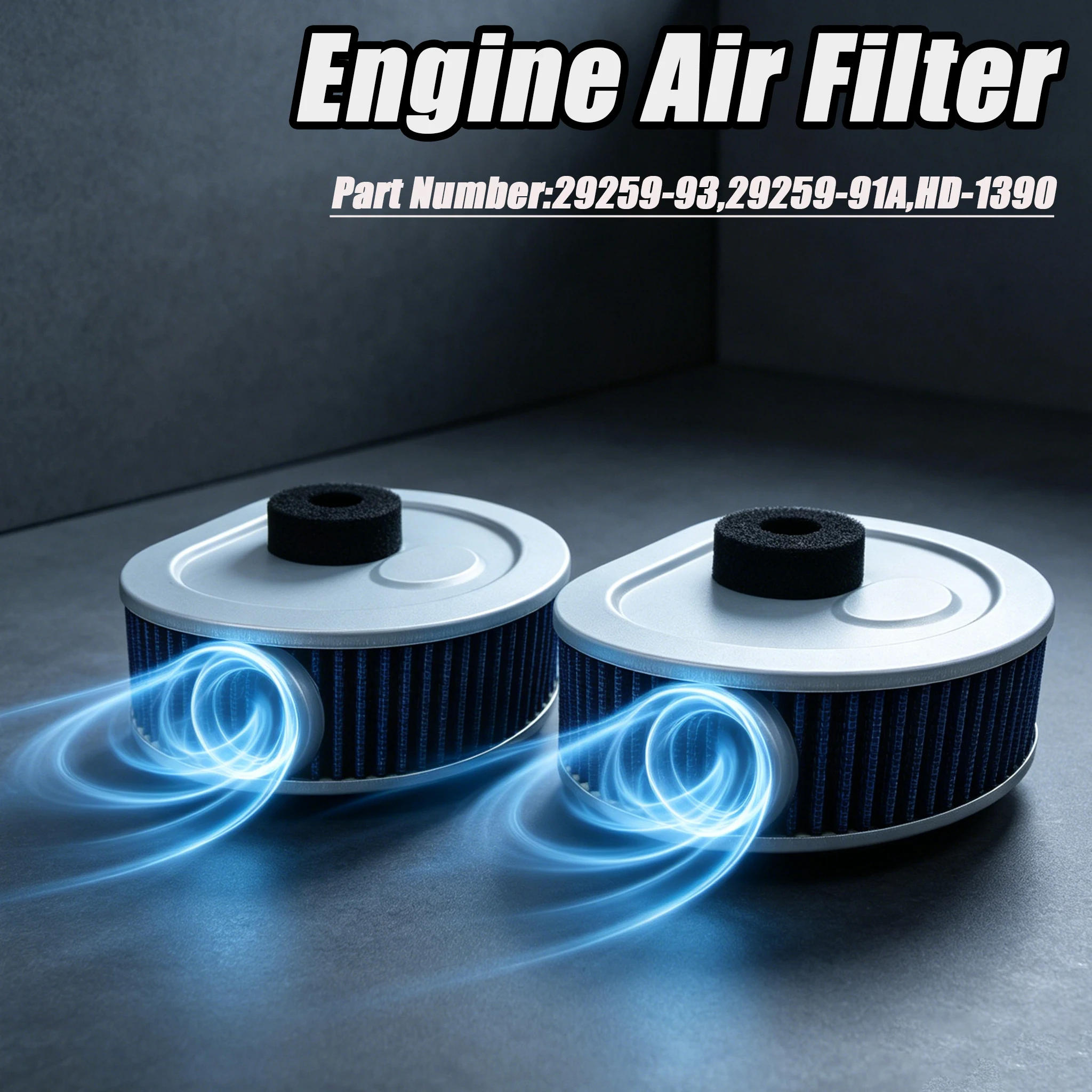 2pcs Motorcycle Air Filter For Harley Electra Glide Fat Boy Dyna Glide FLHR Road King High Flow Engine Air Intake Filter Element
2pcs Motorcycle Air Filter For Harley Electra Glide Fat Boy Dyna Glide FLHR Road King High Flow Engine Air Intake Filter Element