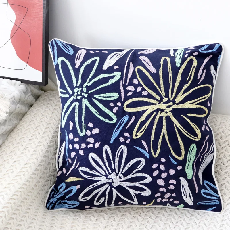 Embroidered Pillowcase for Sofa, Decorative Cushion Cover, Home Decoration, New, 45x45
Embroidered Pillowcase for Sofa, Decorative Cushion Cover, Home Decoration, New, 45x45