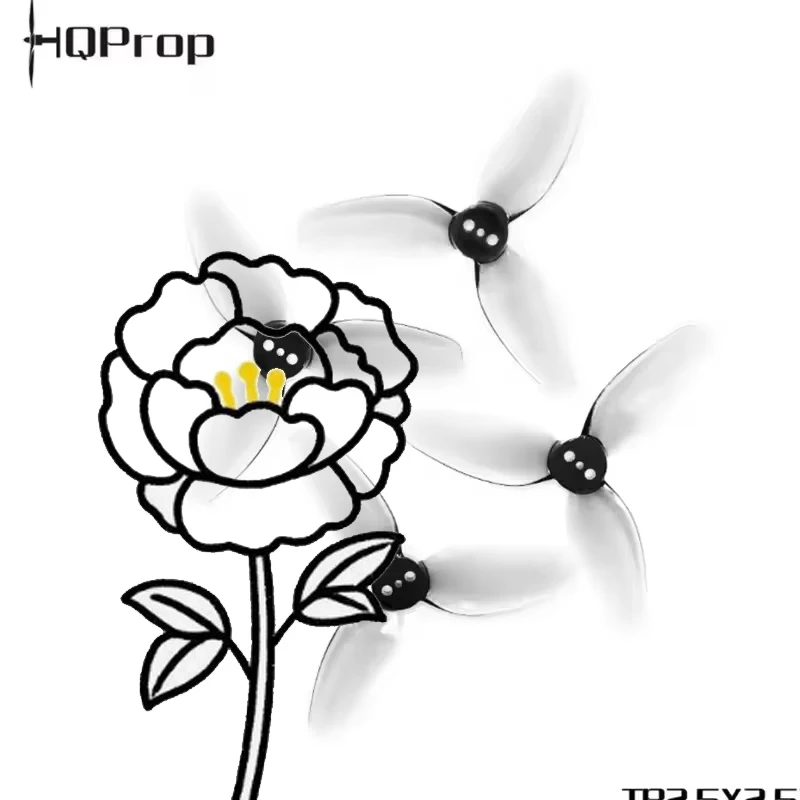 HQprop HQ TR2.5X2.5X3 2.5inch 3 Blades Tri-blade Propeller Prop Poly
HQprop HQ TR2.5X2.5X3 2.5inch 3 Blades Tri-blade Propeller Prop Poly