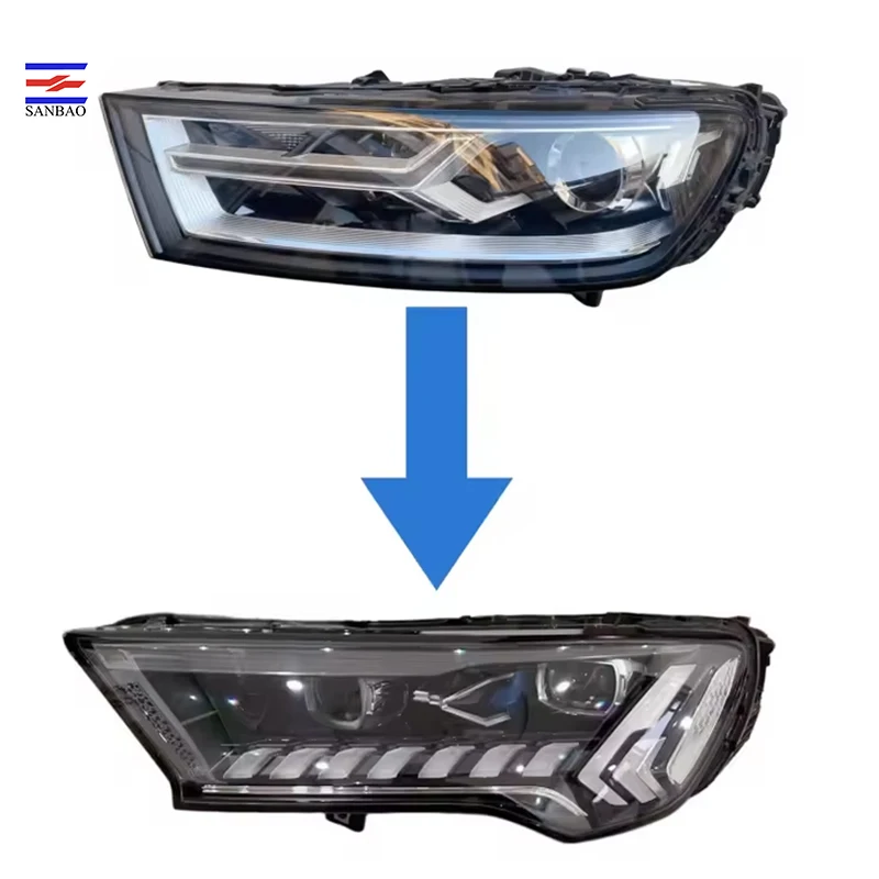 Factory Direct Sales-For Audi Q7 16-19 HID Upgrading AUDI Q7 20-24 Laser Modified Headlight-Old Upgrading New.Need To Change Rod
Factory Direct Sales-For Audi Q7 16-19 HID Upgrading AUDI Q7 20-24 Laser Modified Headlight-Old Upgrading New.Need To Change Rod