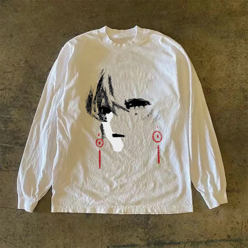 Mango Oversea Retro American Cotton Long Sve T-irt ex Loose Base irt Comfortable Breathable Youthful Sle All Sea...
Mango Oversea Retro American Cotton Long Sve T-irt ex Loose Base irt Comfortable Breathable Youthful Sle All Sea...