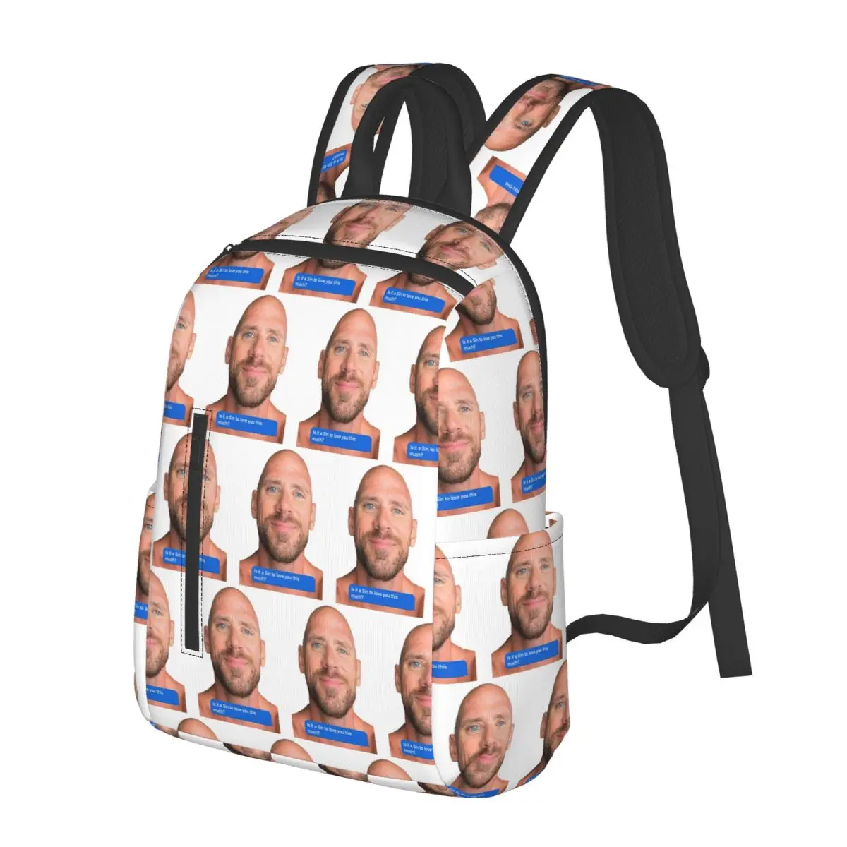 Johnny Sins Flirty Text Bubble Student Backpack School Bag Hiking Travel Daypack for Boys Girls Bookbag Shoulder Bags
Johnny Sins Flirty Text Bubble Student Backpack School Bag Hiking Travel Daypack for Boys Girls Bookbag Shoulder Bags