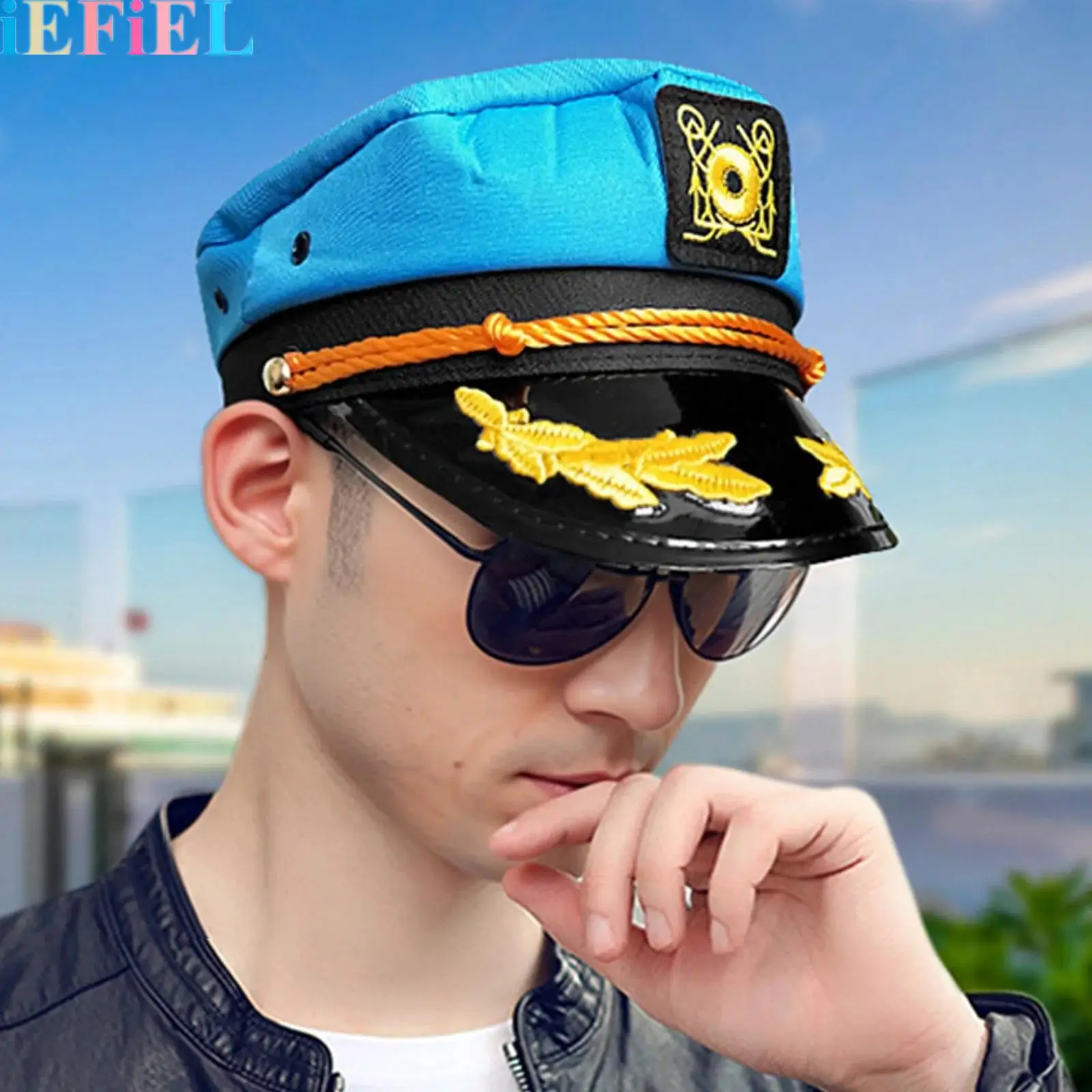 Captain Party Hat for Men Women Adjustable Sailor Hats Boat Cruise Yacht Rock Party Costume Dress Up Hat
Captain Party Hat for Men Women Adjustable Sailor Hats Boat Cruise Yacht Rock Party Costume Dress Up Hat