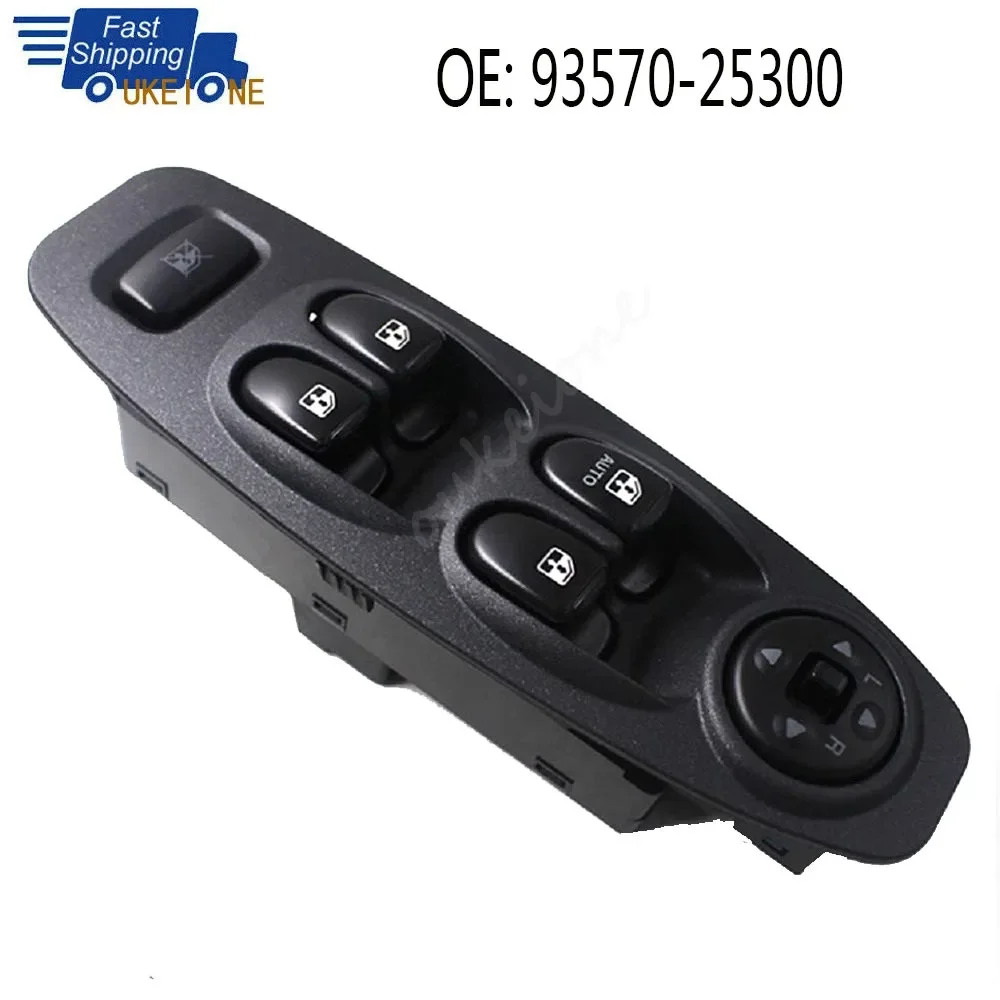 Driver Side Electric Power Window Switch Lifter Control Button Parts For Hyundai Accent 2002-2006 Car Accessories 93570-25300
Driver Side Electric Power Window Switch Lifter Control Button Parts For Hyundai Accent 2002-2006 Car Accessories 93570-25300