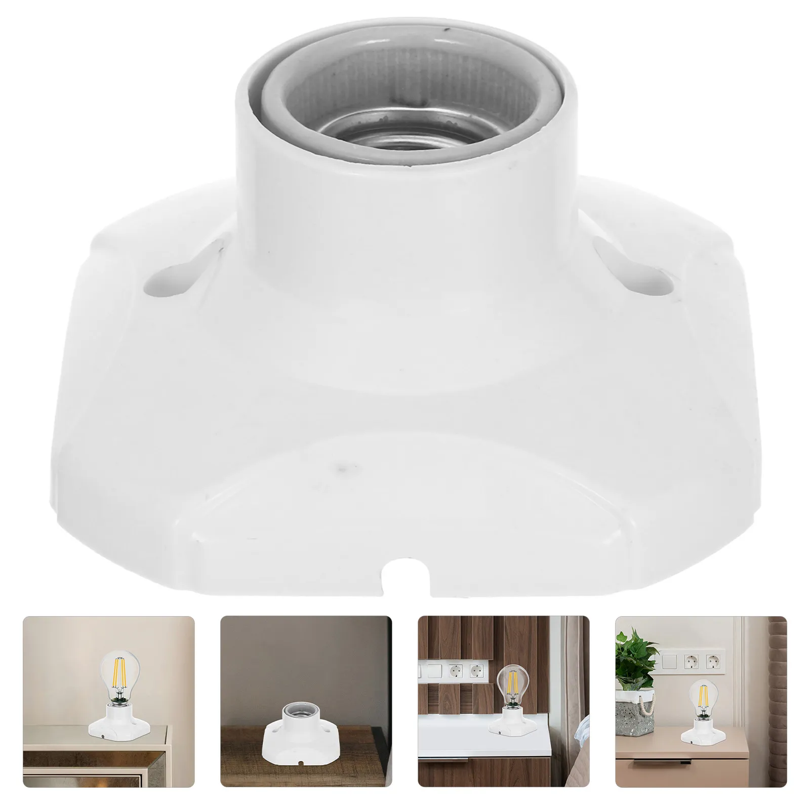 20Pcs E27 Ceramic Lamp Holder Socket Heat Resistant Thickened Porcelain Base for LED Spiral Bulbs 250V Ceiling Pendant Table
20Pcs E27 Ceramic Lamp Holder Socket Heat Resistant Thickened Porcelain Base for LED Spiral Bulbs 250V Ceiling Pendant Table