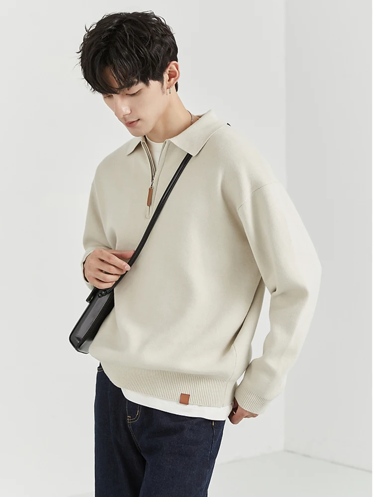 Модная вязаная мужская рубашка свободного кроя с отложным воротником и длинным рукавом, новинка, весна-осень, корейский стиль
Модная вязаная мужская рубашка свободного кроя с отложным воротником и длинным рукавом, новинка, весна-осень, корейский стиль