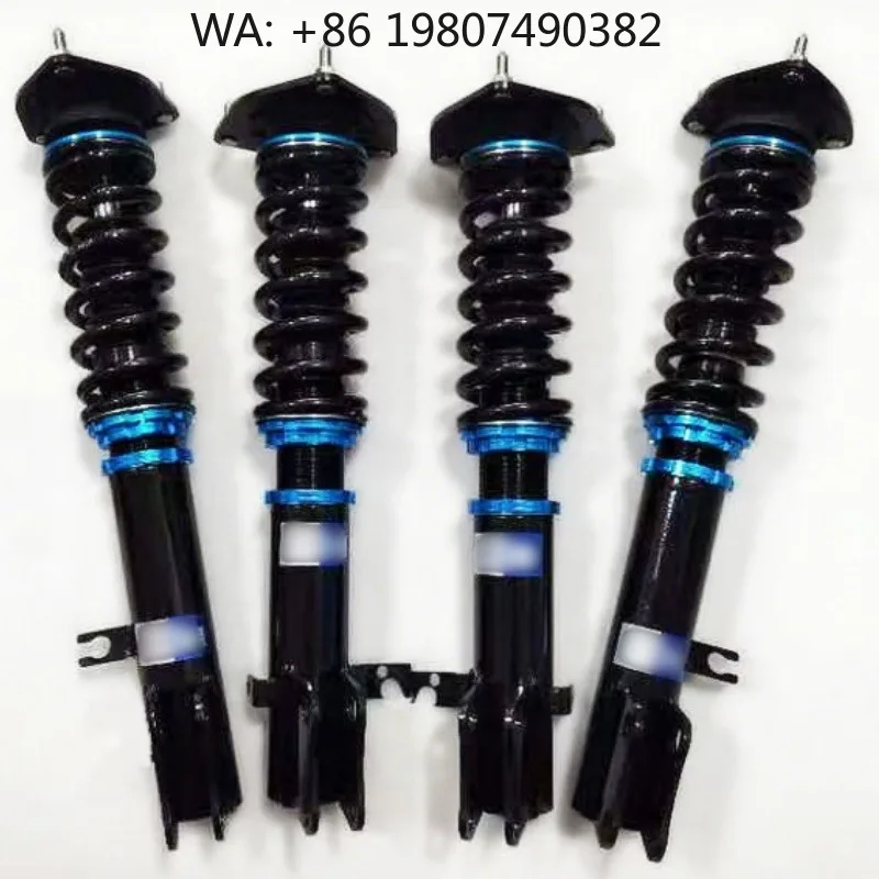 Yellow Racing Coil Spring Coilover Shocks, Adjustable Steel Suspension Damper, Circuit Drift Special Chassis Upgrade Parts
Yellow Racing Coil Spring Coilover Shocks, Adjustable Steel Suspension Damper, Circuit Drift Special Chassis Upgrade Parts