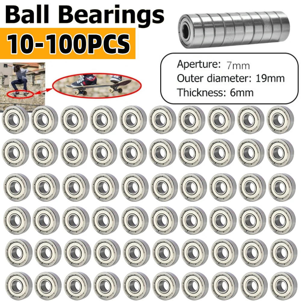 10-100pcs Micro Deep Groove Ball Bearing High Carbon Steel Bearing 607ZZ Ball Bearings 7x19x6mm Bearing Wear Resistant
10-100pcs Micro Deep Groove Ball Bearing High Carbon Steel Bearing 607ZZ Ball Bearings 7x19x6mm Bearing Wear Resistant