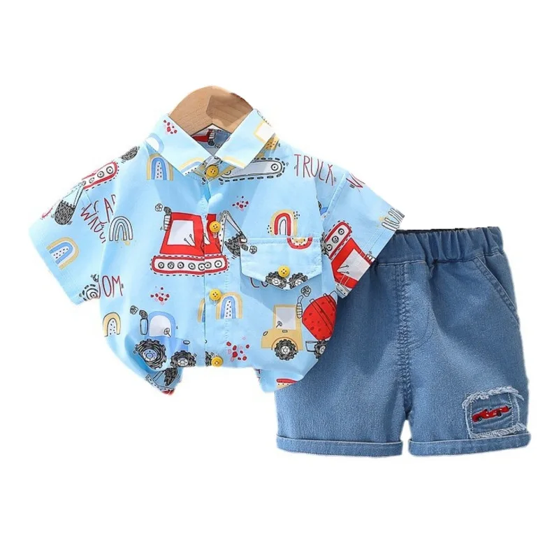 New Summer Fashion Baby Clothes Suit Children Boys Cartoon Shirt Shorts 2Pcs/Set Toddler Casual Sports Costume Kids Tracksuits
New Summer Fashion Baby Clothes Suit Children Boys Cartoon Shirt Shorts 2Pcs/Set Toddler Casual Sports Costume Kids Tracksuits