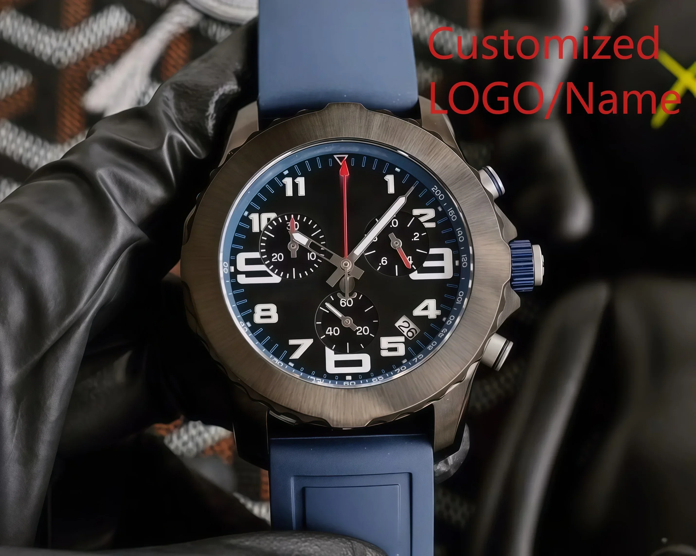 A185 Store Customized Watches 45mm men's watch, made of 904L steel, Quartz movement-b
A185 Store Customized Watches 45mm men's watch, made of 904L steel, Quartz movement-b