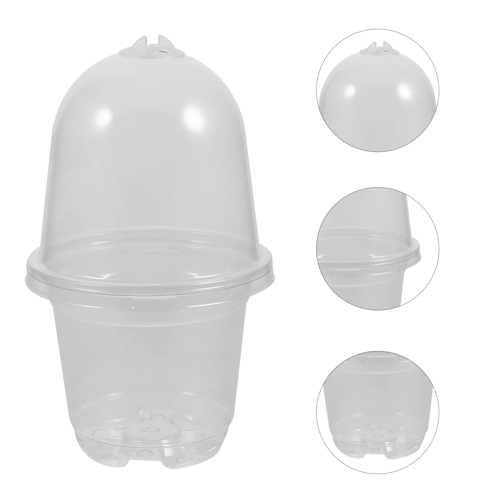 10 set Flower Nursery Pots Garden Planting Pot With Drainage Holes Lightweight Pet Material For Indoor Outdoor Succulent
10 set Flower Nursery Pots Garden Planting Pot With Drainage Holes Lightweight Pet Material For Indoor Outdoor Succulent