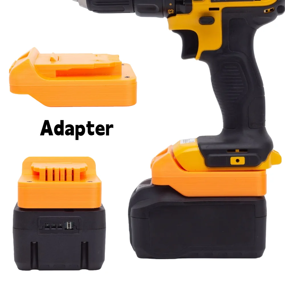For Aldi Ferrex 20V Li-ion Battery TO DeWalt 18V 20V Cordless Electric Drill Tools Battery Adapter/Converter(Only Adapter)
For Aldi Ferrex 20V Li-ion Battery TO DeWalt 18V 20V Cordless Electric Drill Tools Battery Adapter/Converter(Only Adapter)