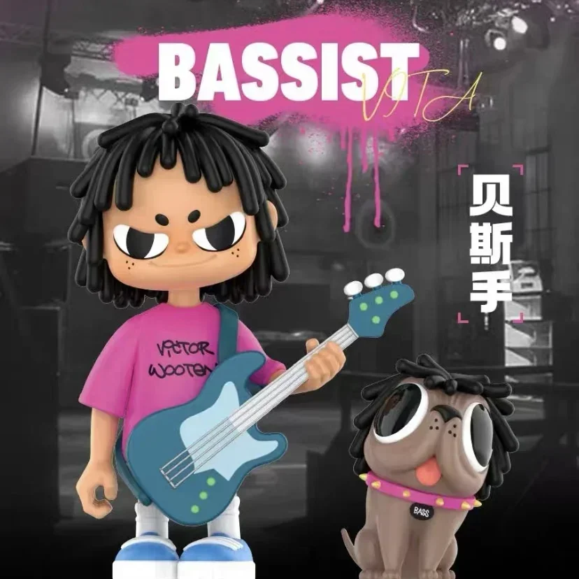 POP MART Vita Super Band Series слепая коробка Guess Bag украшение для рабочего стола милая модель подарок девушке слепая сумка игрушки аниме фигурка
POP MART Vita Super Band Series слепая коробка Guess Bag украшение для рабочего стола милая модель подарок девушке слепая сумка игрушки аниме фигурка