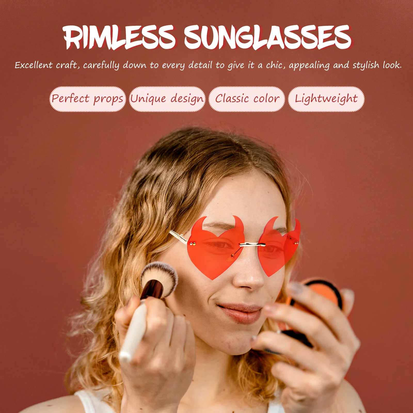 Irregular Heart Sunglasses Beach Party Sunglasses Party Women Men Kids Fashion UV400 Protection Accessories
Irregular Heart Sunglasses Beach Party Sunglasses Party Women Men Kids Fashion UV400 Protection Accessories