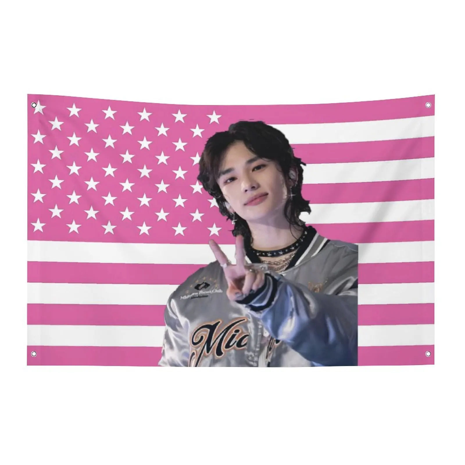 1pc Y2K Hwang Hyunjin Wall Flag - Advertising Banner for Barber Shop Garage Bedroom Home Decoration
1pc Y2K Hwang Hyunjin Wall Flag - Advertising Banner for Barber Shop Garage Bedroom Home Decoration