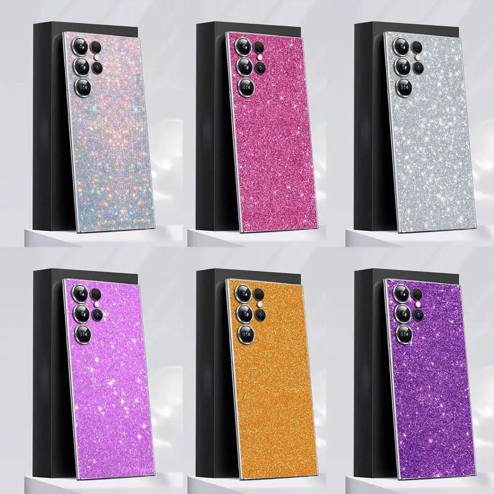 Glitter Colorful Pink Purple White Phone Case For Samsung S30,25,24,23,21,22,20,10,5G,FE,lite,PIus,Ultra Transparent Cover 
Glitter Colorful Pink Purple White Phone Case For Samsung S30,25,24,23,21,22,20,10,5G,FE,lite,PIus,Ultra Transparent Cover