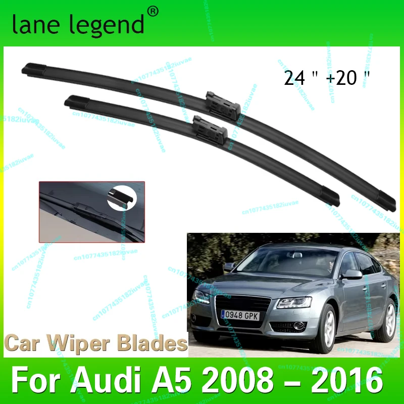 Lane Legend Wiper LHD Front Wiper Blades Set For Audi A5 2008 - 2016 Windshield Windscreen Front Window 24"+20"
Lane Legend Wiper LHD Front Wiper Blades Set For Audi A5 2008 - 2016 Windshield Windscreen Front Window 24"+20"