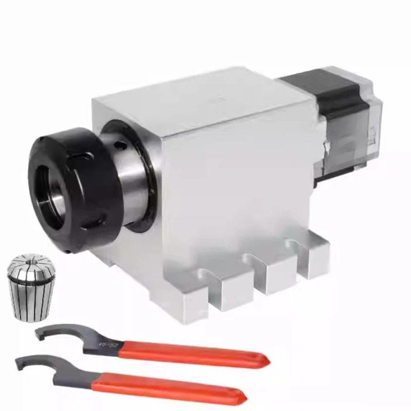 Indexing head, A-axis, rotating shaft, numerical control indexing head, high-precision harmonic reducer 17-50
Indexing head, A-axis, rotating shaft, numerical control indexing head, high-precision harmonic reducer 17-50