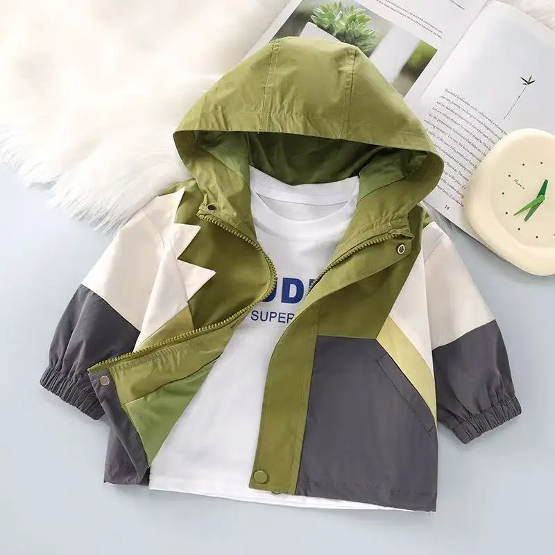 Children's Coat 2026 Spring New Boys Korean Edition Color Block Hooded Jacket Unisex Sports Color Block Top Spring And Autumn
Children's Coat 2026 Spring New Boys Korean Edition Color Block Hooded Jacket Unisex Sports Color Block Top Spring And Autumn