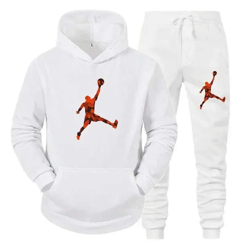 2025 New men's fashion casual sportswear, outdoor fitness jogging set, autumn and winter pullover hoodie + warm pants two-piece
2025 New men's fashion casual sportswear, outdoor fitness jogging set, autumn and winter pullover hoodie + warm pants two-piece