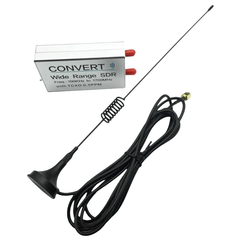 Double SMA Antennas Input USB RTL Receiver Wide Ranges with TXCO 0.5ppm USB Power Receiver 100KHz-1.7GHz Full Band
Double SMA Antennas Input USB RTL Receiver Wide Ranges with TXCO 0.5ppm USB Power Receiver 100KHz-1.7GHz Full Band