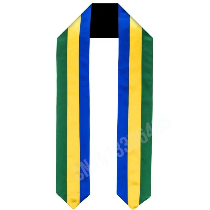 Gabon Flag Scarf Top Print Graduation Sash Stole International Study Abroad Adult Unisex Party Accessory 
Gabon Flag Scarf Top Print Graduation Sash Stole International Study Abroad Adult Unisex Party Accessory