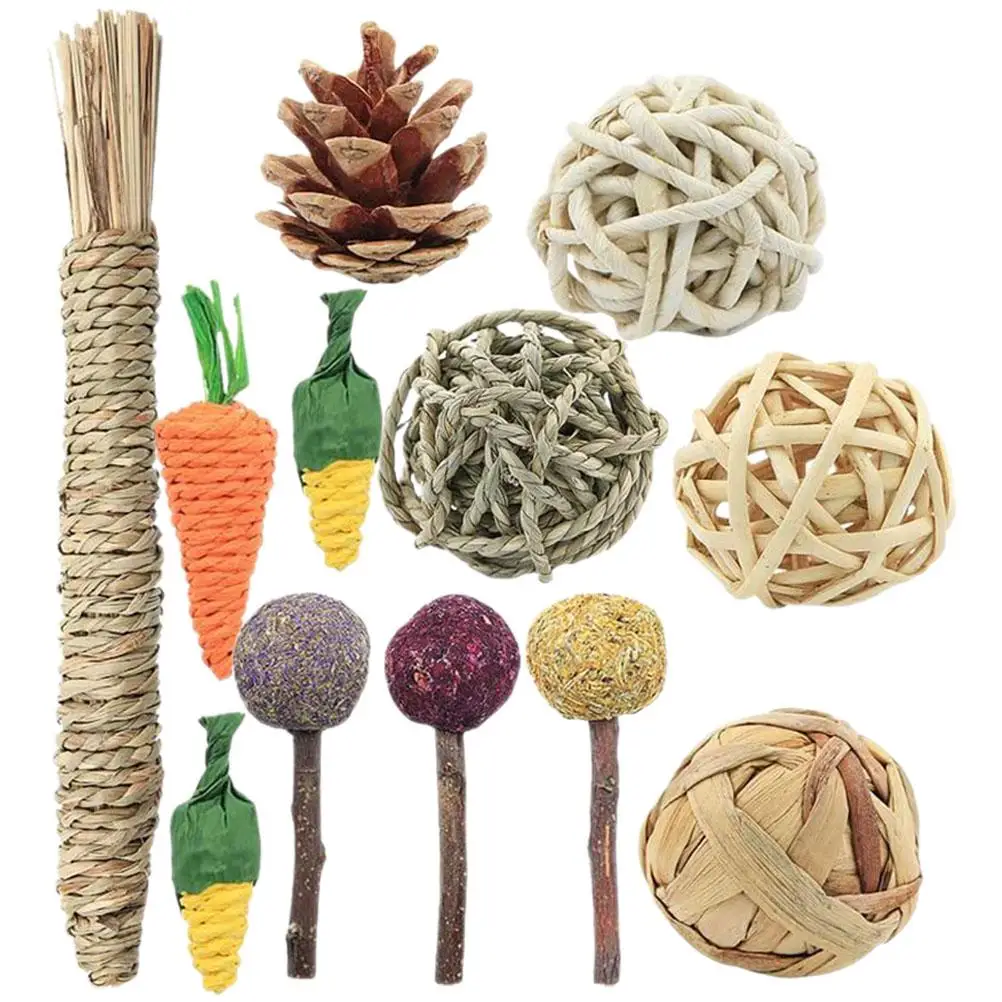 12 PcsDurable Chew Toys Accessories Guinea Pig Treats Enrichment Cage Play Random Color Style Pet Supplies
12 PcsDurable Chew Toys Accessories Guinea Pig Treats Enrichment Cage Play Random Color Style Pet Supplies